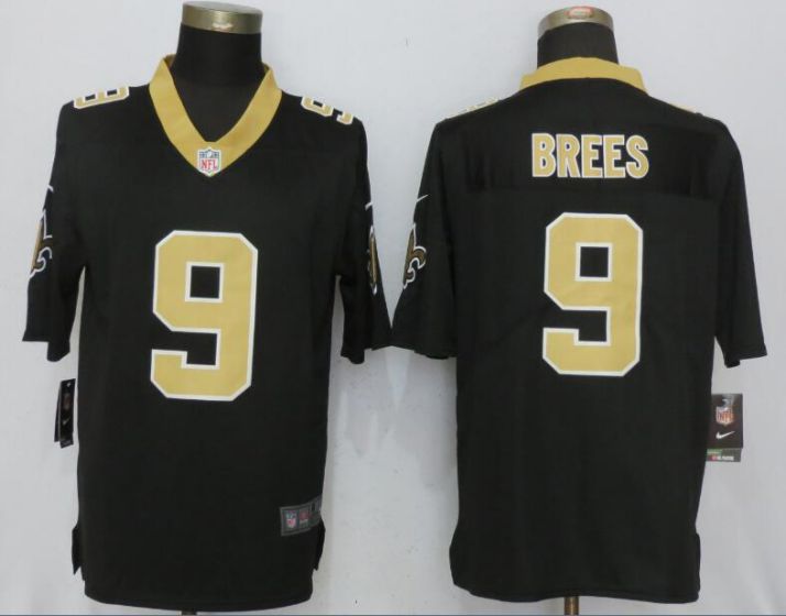 Men NFL New Nike New Orleans Saints #9 Brees Black 2017 Vapor Untouchable Limited jersey->houston texans->NFL Jersey